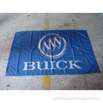 Buick flag 90*150CM 100% polyster Buick blue banner